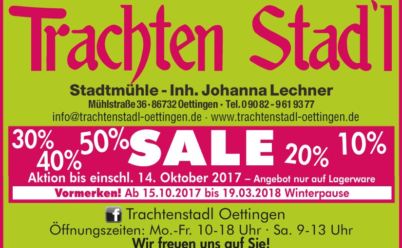 Winterpause-SALE: Bis zu 50% Rabatt auf alles